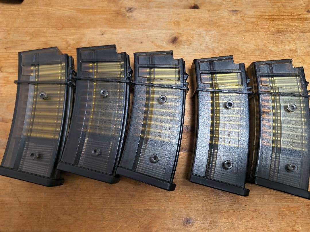 東京マルイ 純正　G36用ノーマルマガジン×5