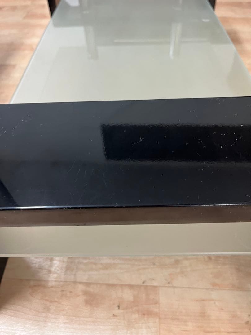 ガラステーブル　センターテーブル　ローテーブル　引き取り可　テーブル