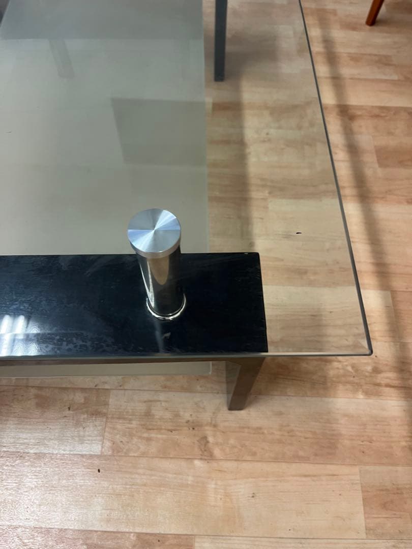 ガラステーブル　センターテーブル　ローテーブル　引き取り可　テーブル