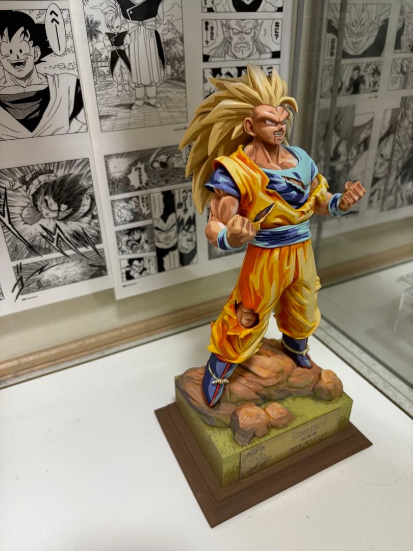 ドラゴンボール リペイント ガレージキット 超サイヤ人3孫悟空