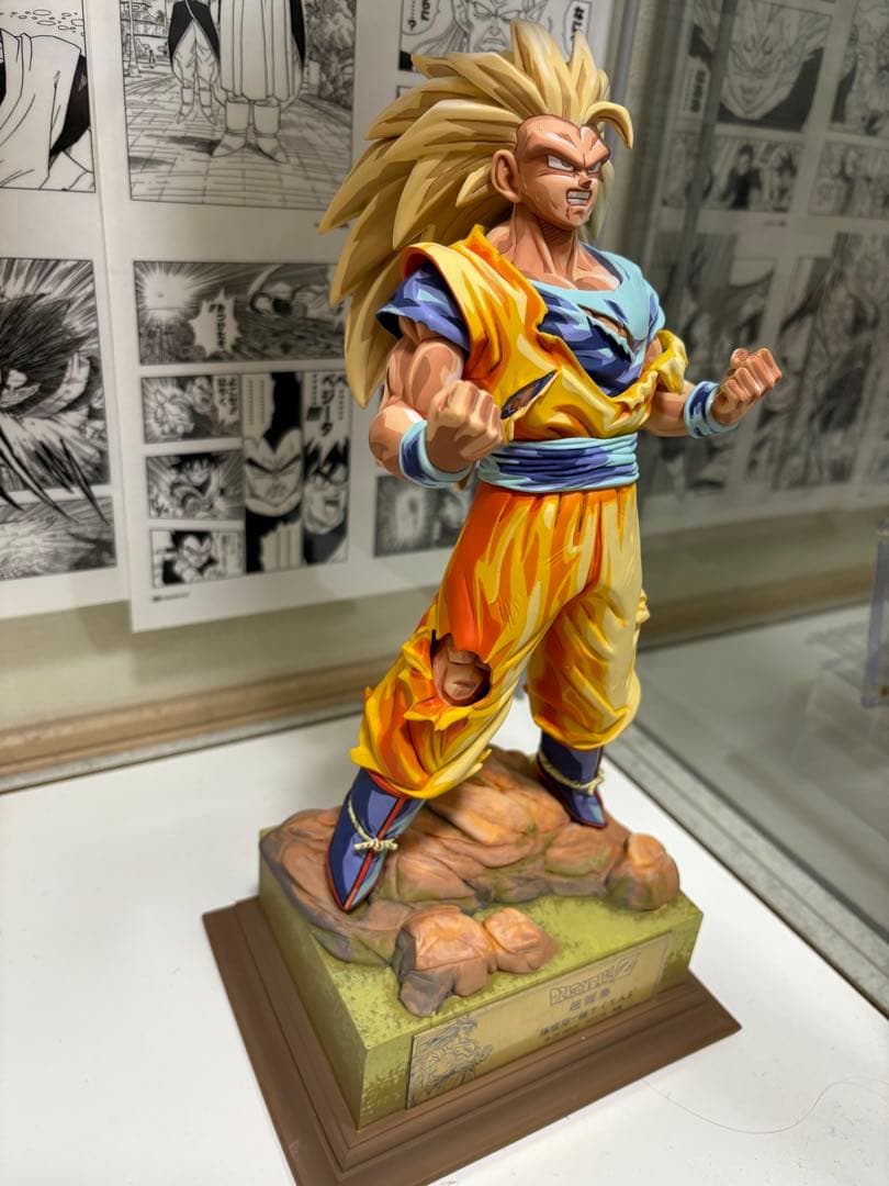 ドラゴンボール リペイント ガレージキット 超サイヤ人3孫悟空