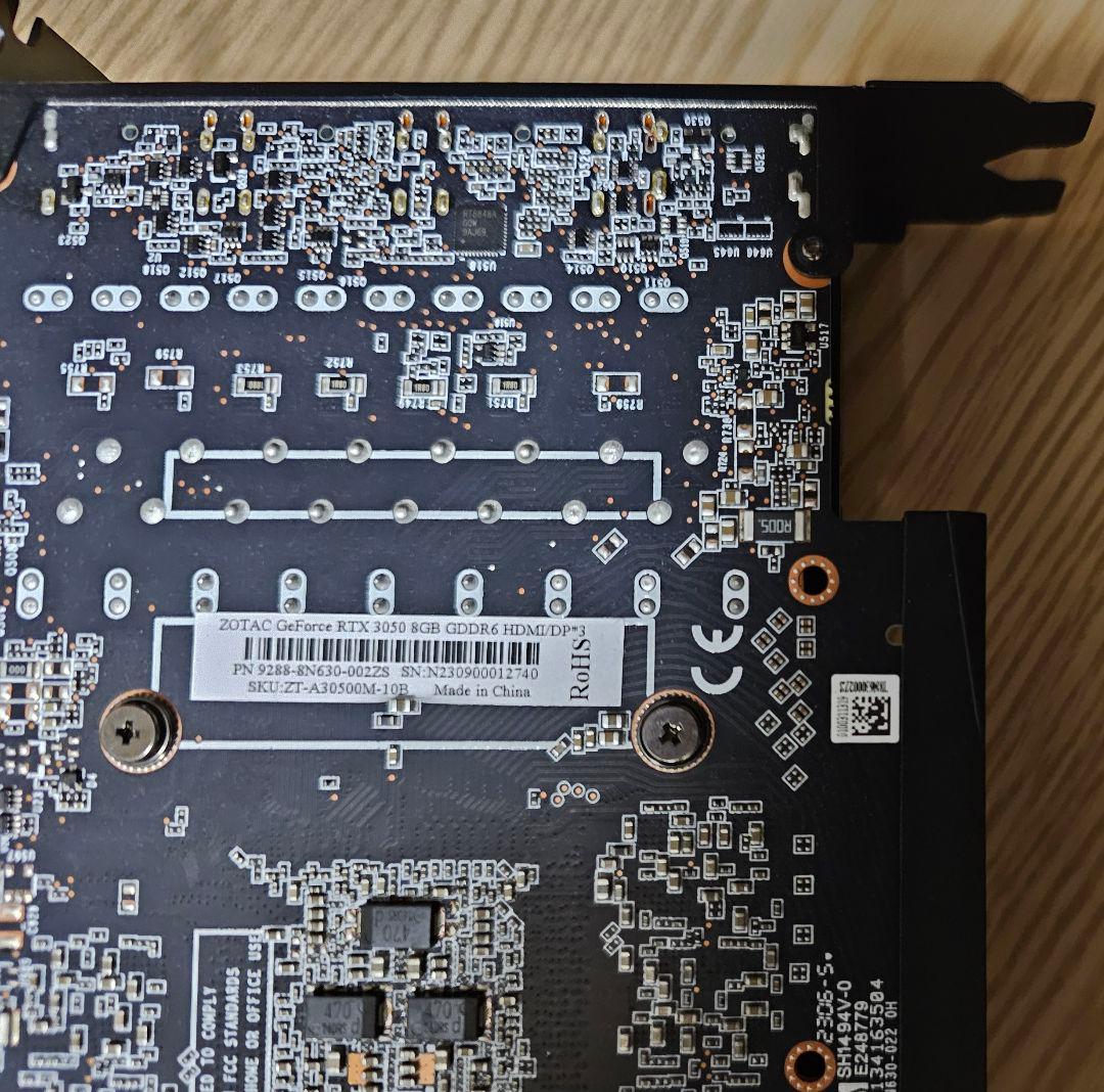 グラフィックボード・グラボ・ビデオカード GeForce RTX 3050 8GB