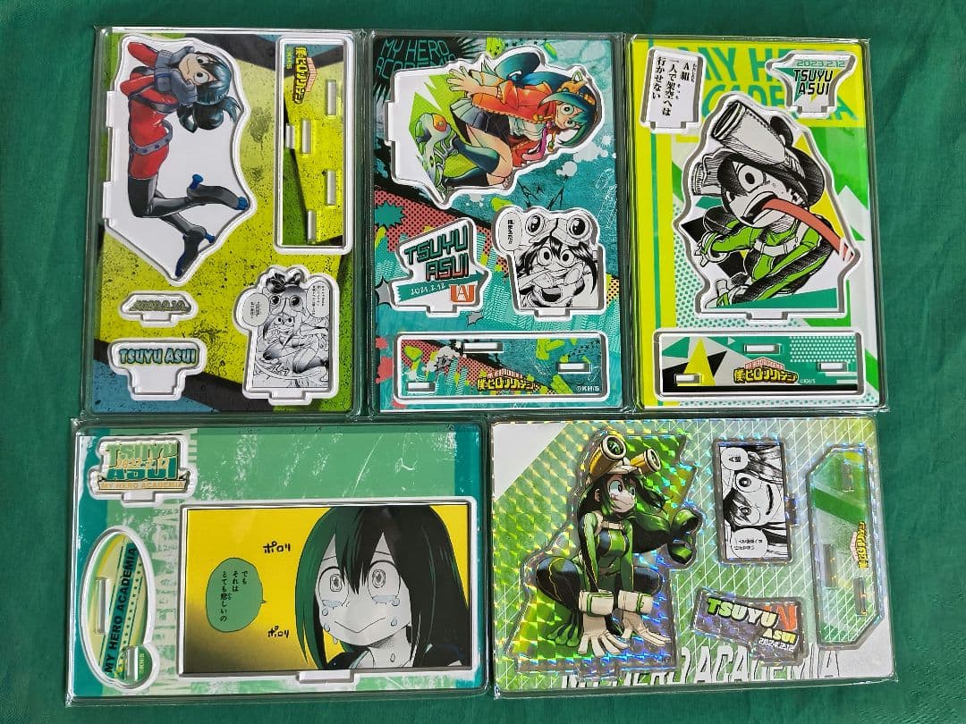 僕のヒーローアカデミア バースデイ缶バッジ 名場面ジオラマフィギュア 蛙吹梅雨