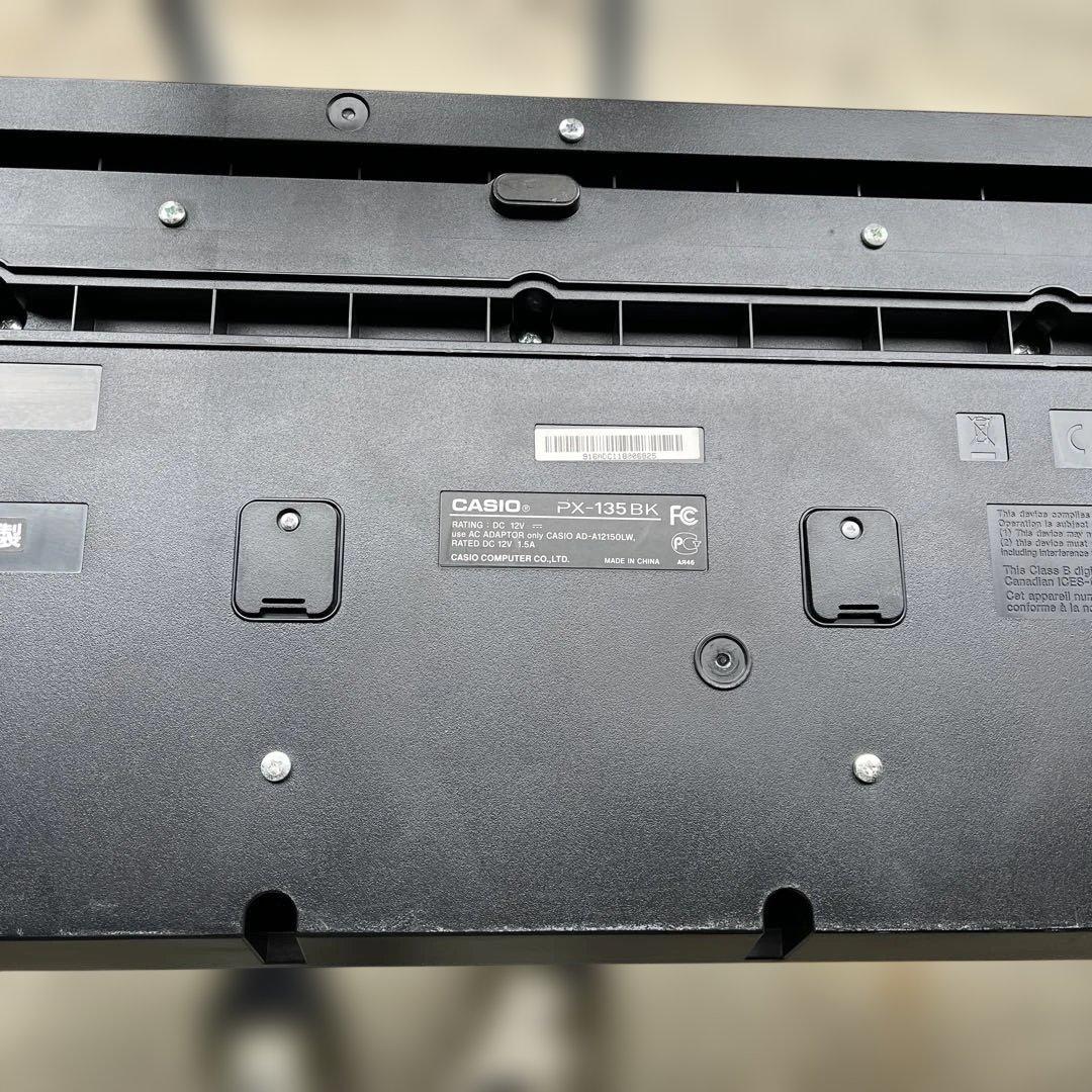 CASIO 電子ピアノ Privia PX-135 ※送料込み