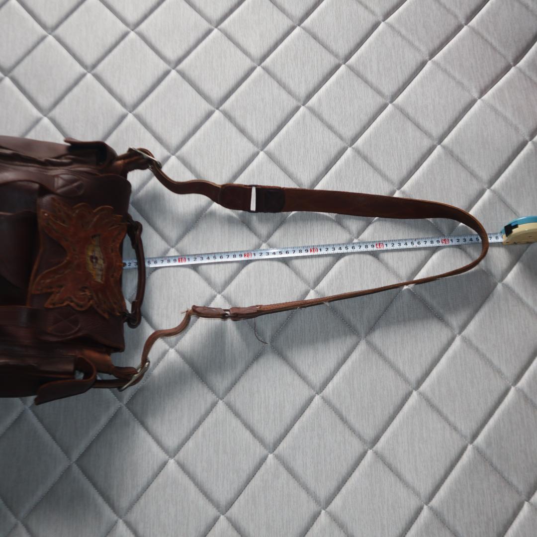 ヒロさんさん専用　希少　元ハーレー職人手作りショルダーバック