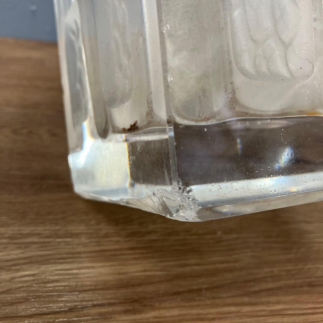 D-壁 HOYA CRYSTAL ホヤ クリスタル 花瓶 フラワーベース