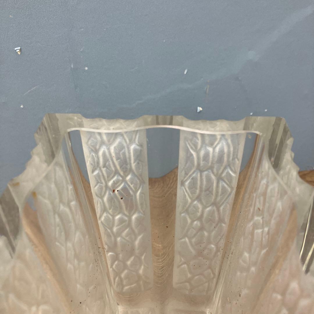 D-壁 HOYA CRYSTAL ホヤ クリスタル 花瓶 フラワーベース