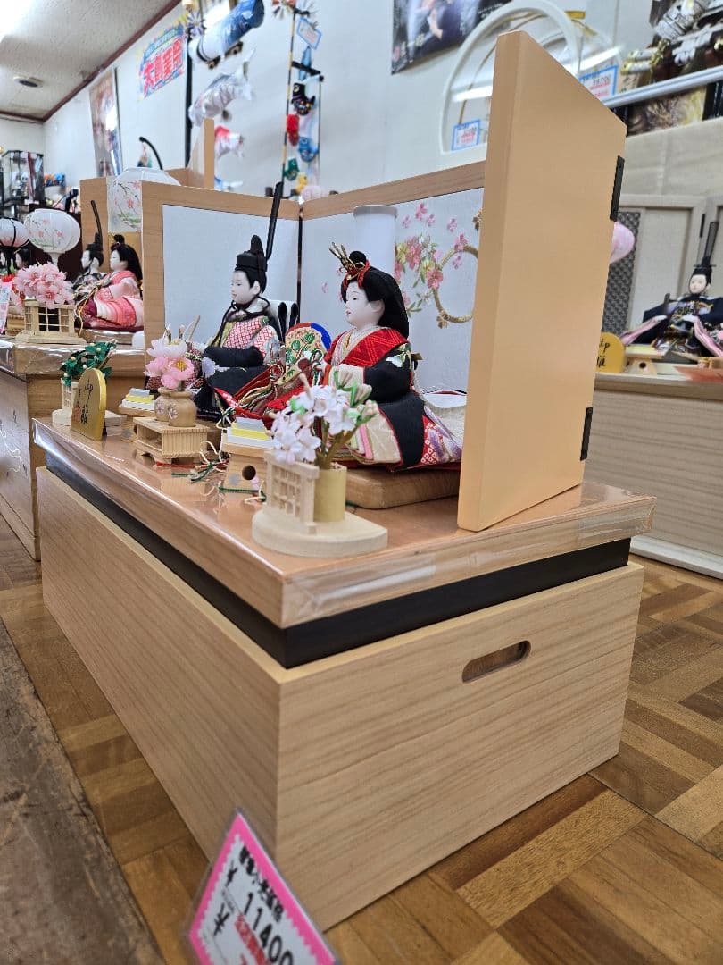 【展示品限り】雛人形 収納飾り　※閉店セール　11