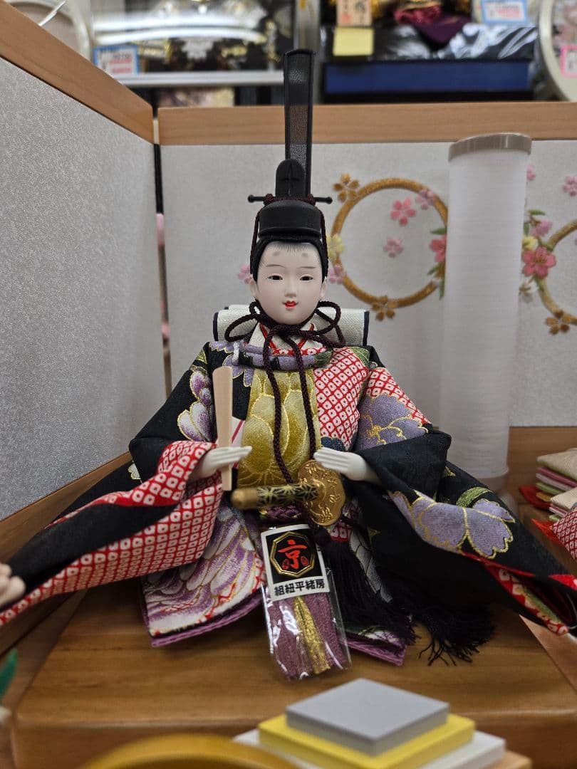 【展示品限り】雛人形 収納飾り　※閉店セール　11