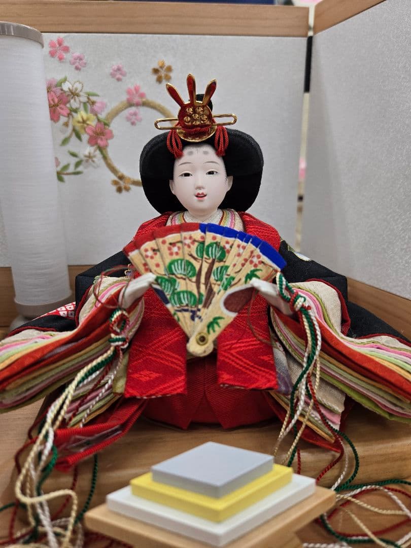 【展示品限り】雛人形 収納飾り　※閉店セール　11