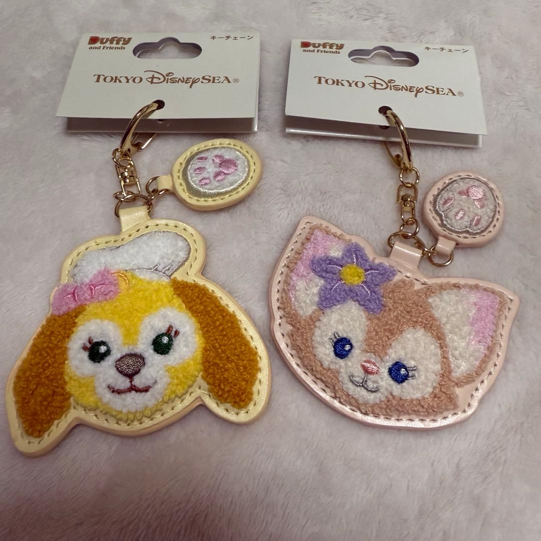 ディズニー ダッフィー キーチェーン ダッフィーフレンズ 刺繍 新品未使用