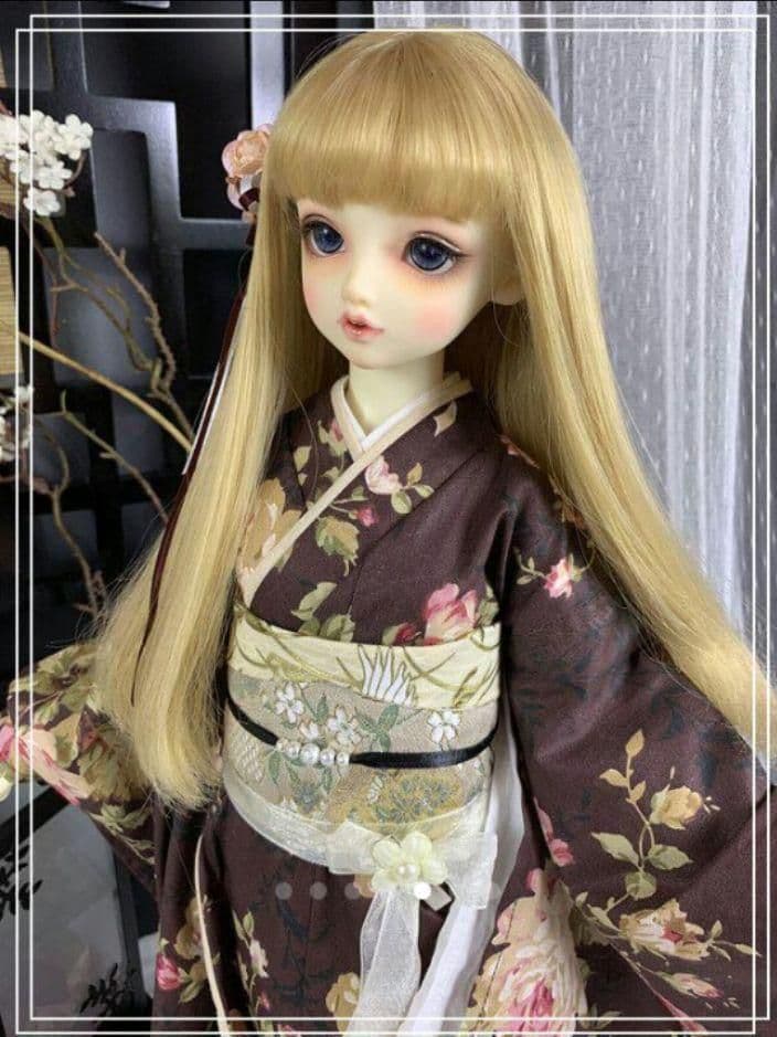 G05 BJD 1/3 ドール 衣装 人形服 和服 8点セット ハンドメイド