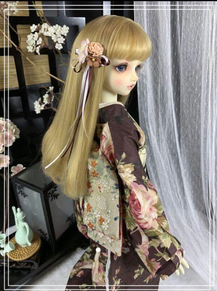 G05 BJD 1/3 ドール 衣装 人形服 和服 8点セット ハンドメイド