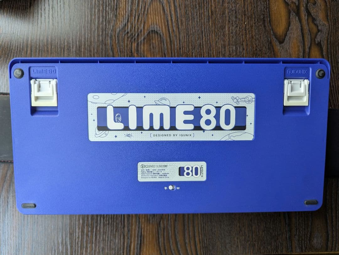 メカニカルキーボード　L80 銀軸 宇宙 キーボード 本体 USBレシーバー