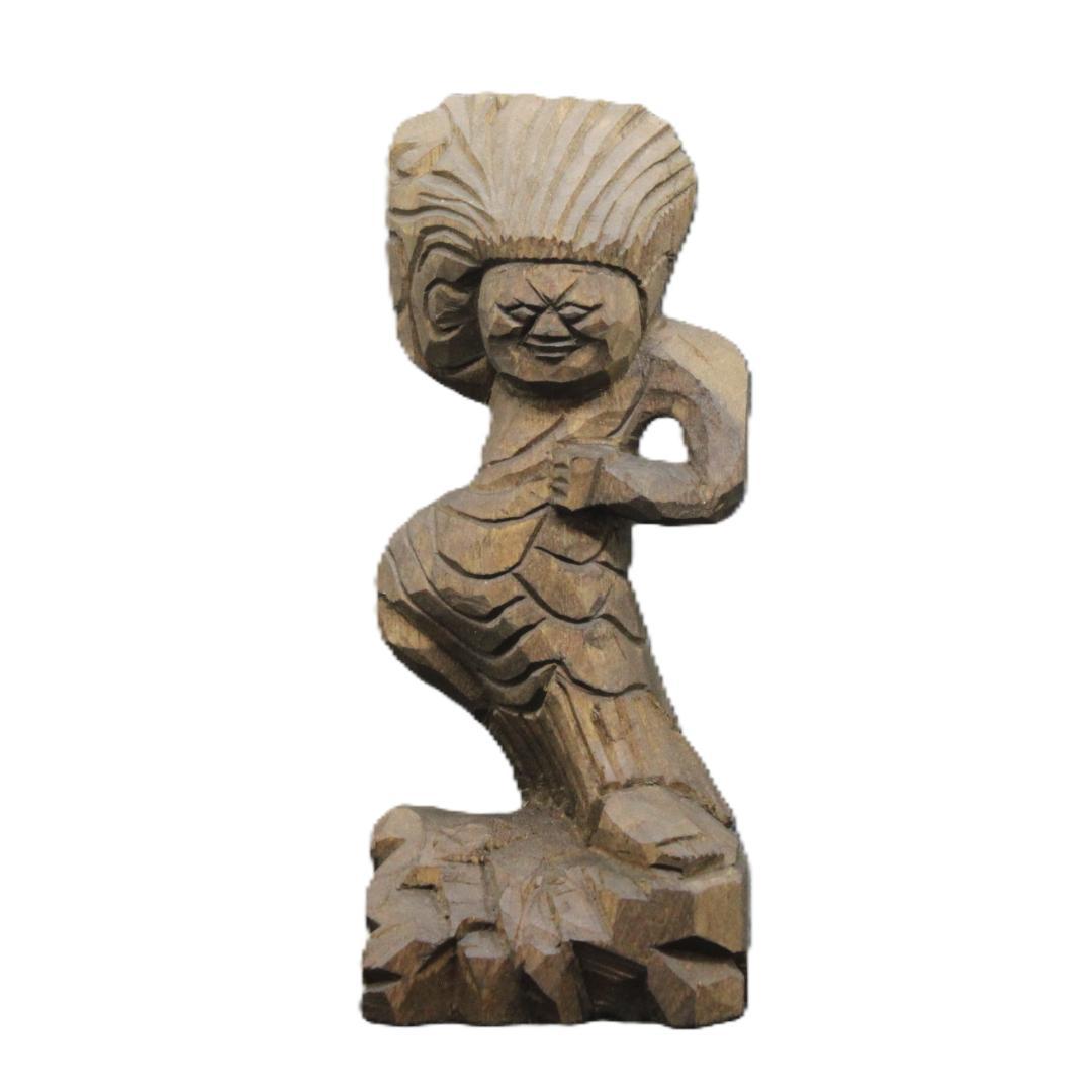 蔵王権現 （16cm zg6721）仏像 円空仏 摸刻 木彫