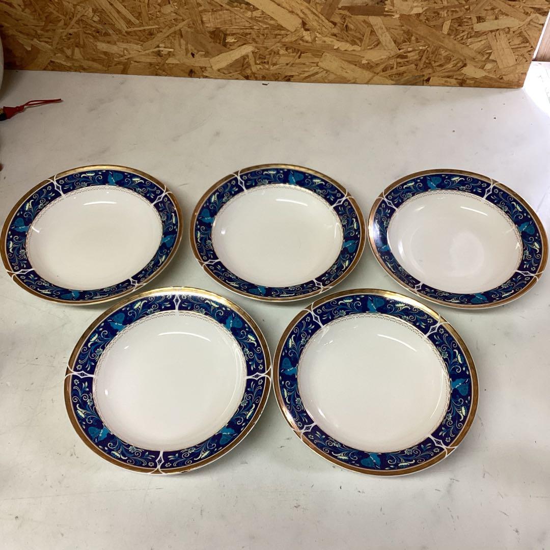 古代地中海美術館　限定　プレート　5枚セット　小皿　取り皿　オシャレ　(は20)