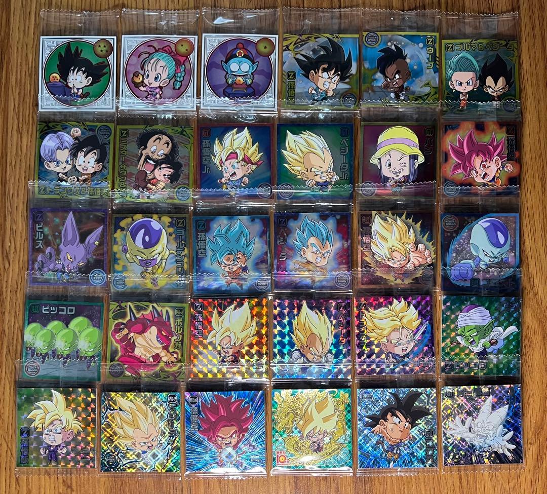 最新弾ドラゴンボール 超戦士 シールウエハース15弾 全30種 フルコンプ
