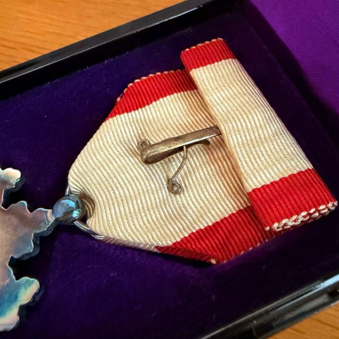 勲八等白色桐葉章 旧日本軍 勲章