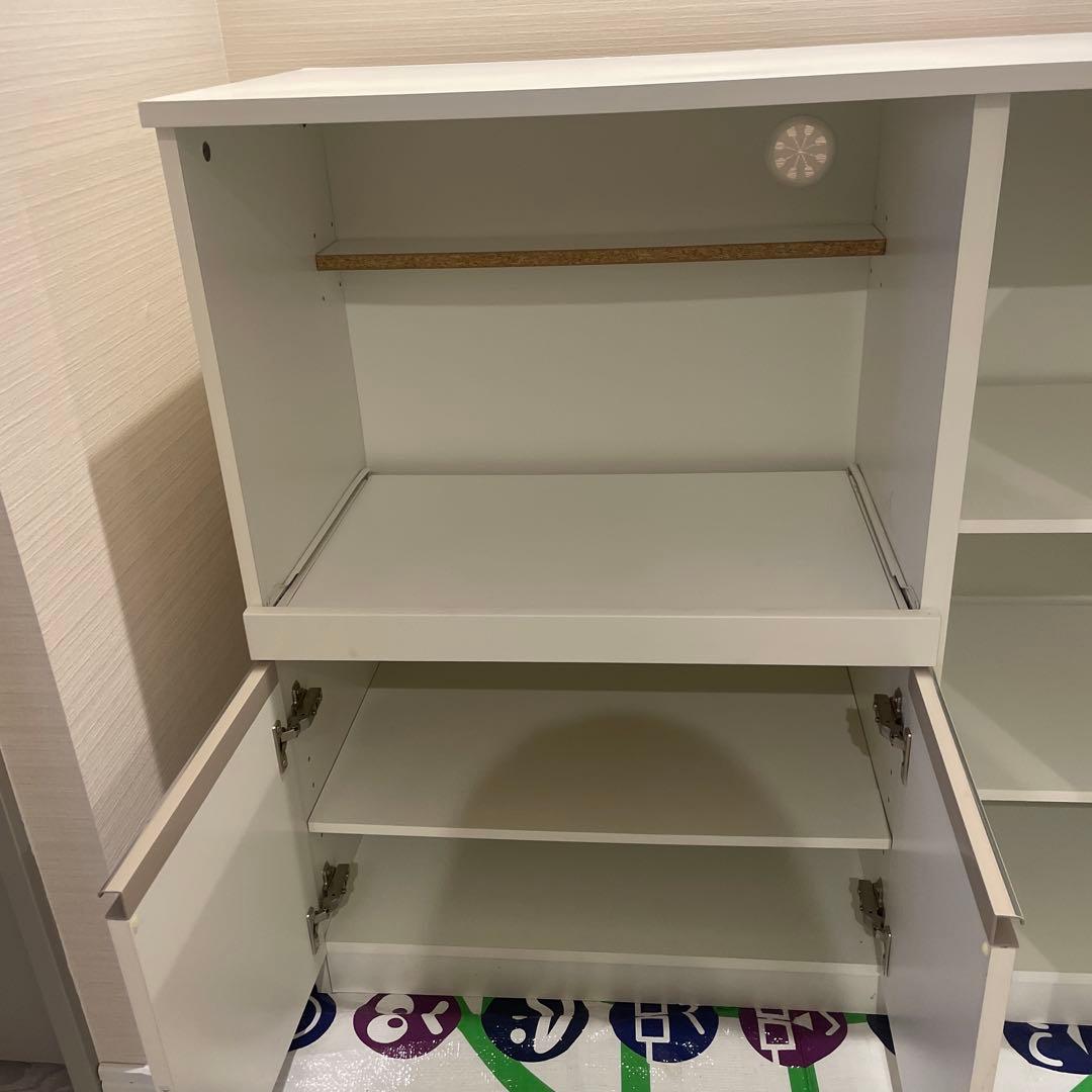 ホワイトキッチンカウンター