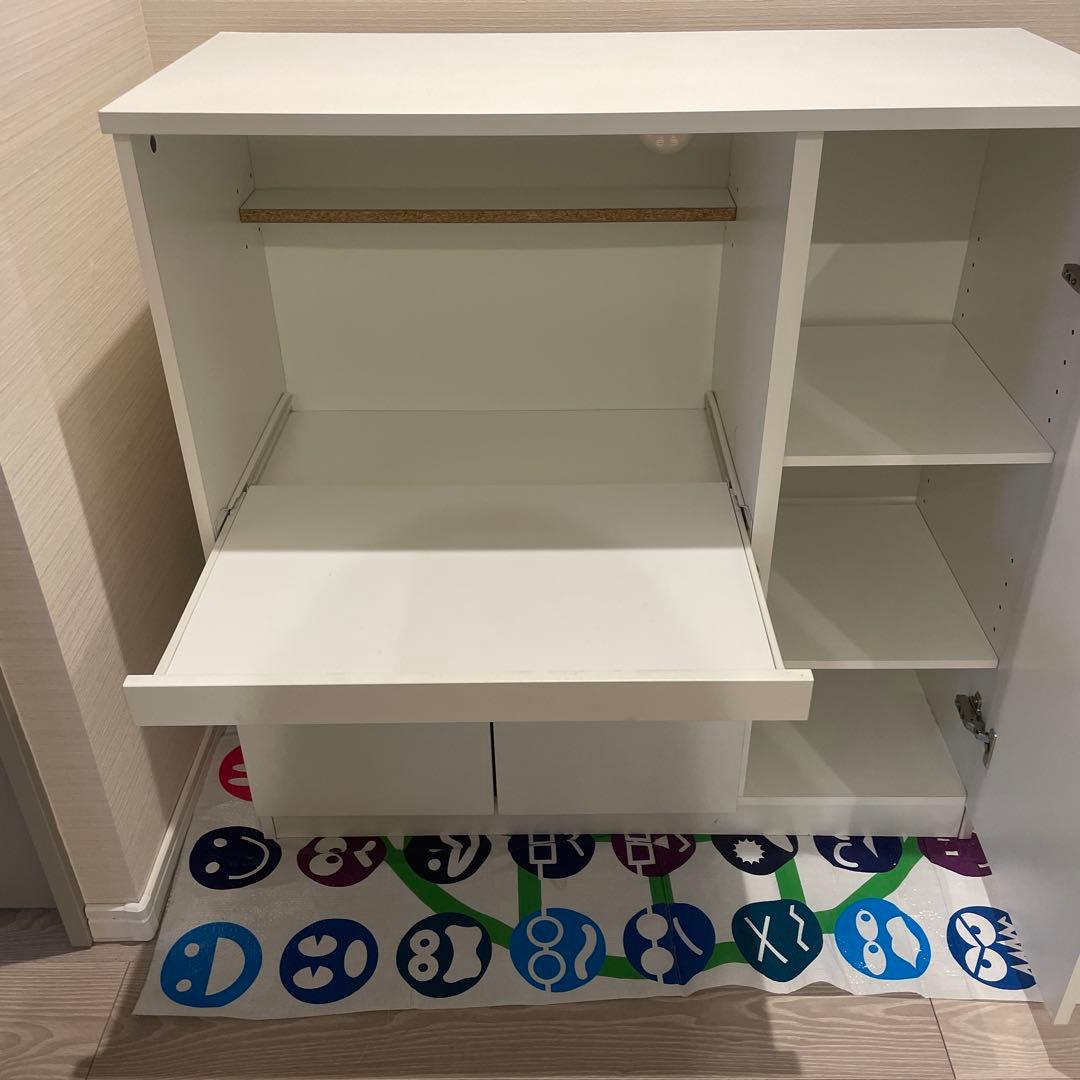 ホワイトキッチンカウンター