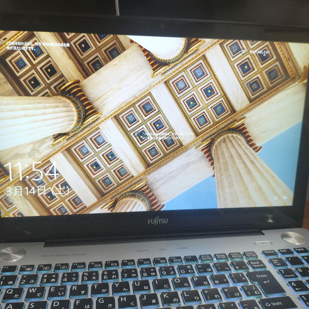 富士通 LIFEBOOK AH90/X Core i7/4K液晶/Blu-ray