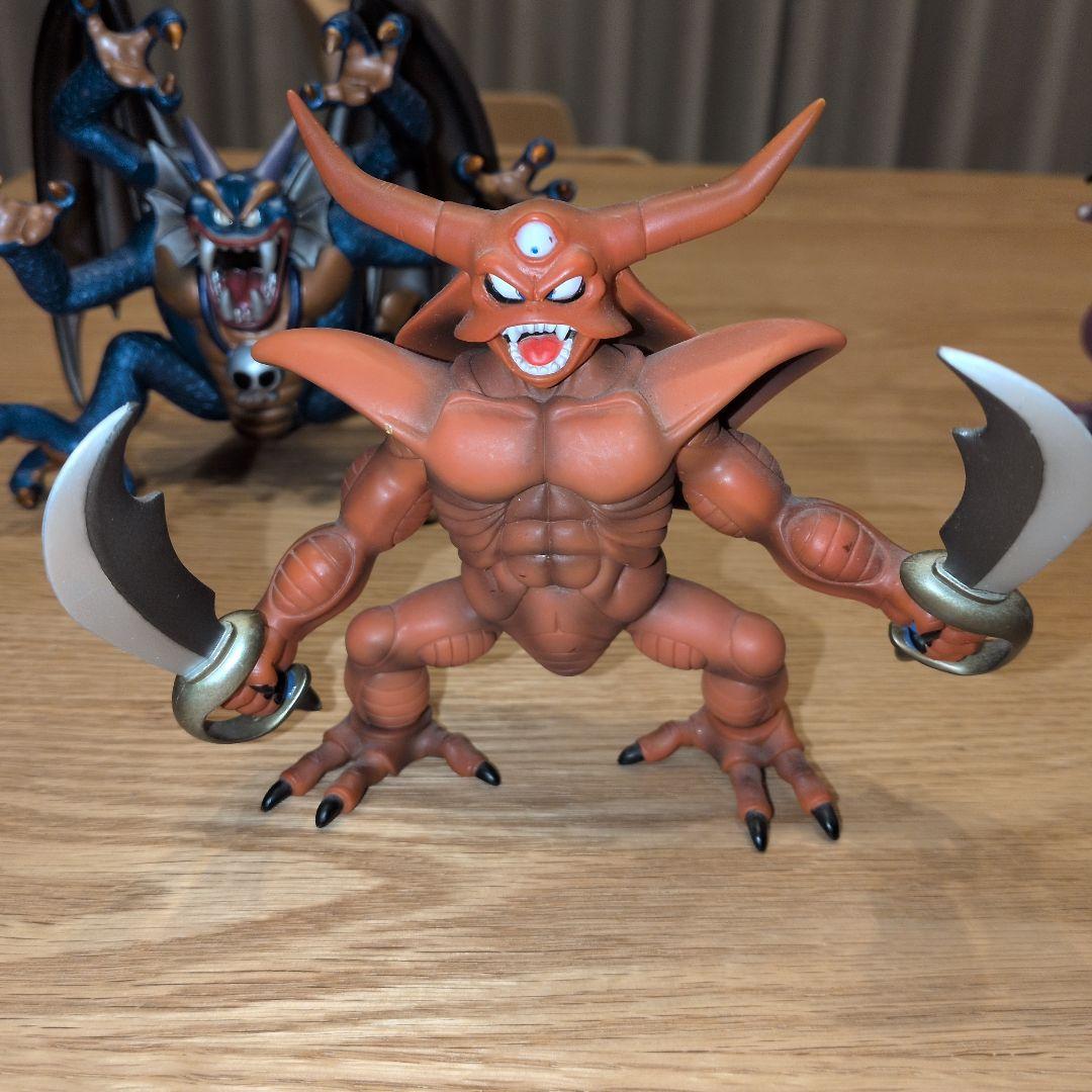 ドラゴンクエスト　ソフビモンスター（エスターク、竜王、シドー）3体セット