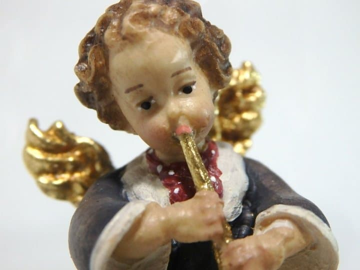 トランペット天使　クリスタルベル　イタリア製