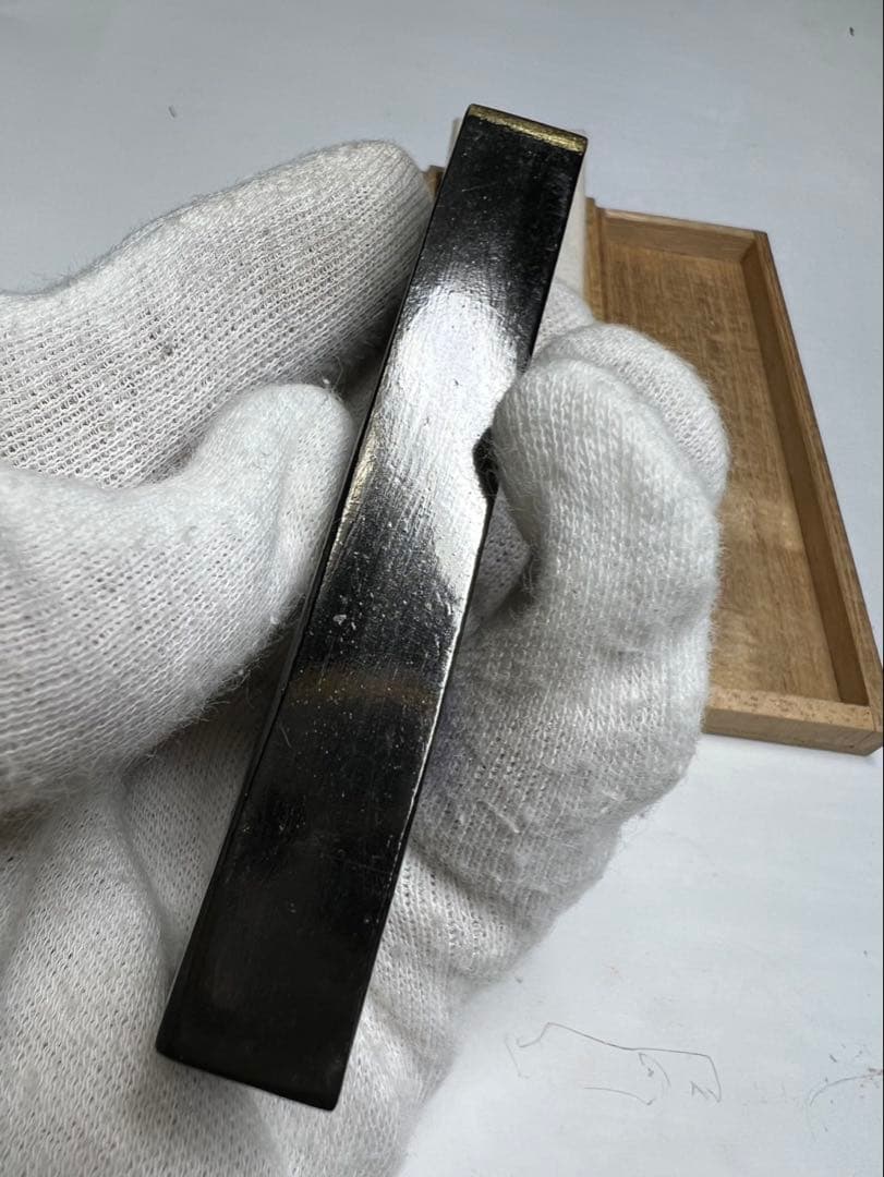 老舗最高峰お花稀少天金21g 稀少桐箱入完品！