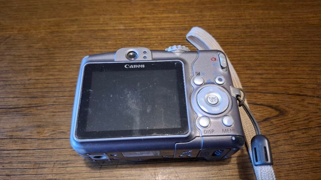 【動作確認済】Canon PowerShot A710 IS オールドコンデジ