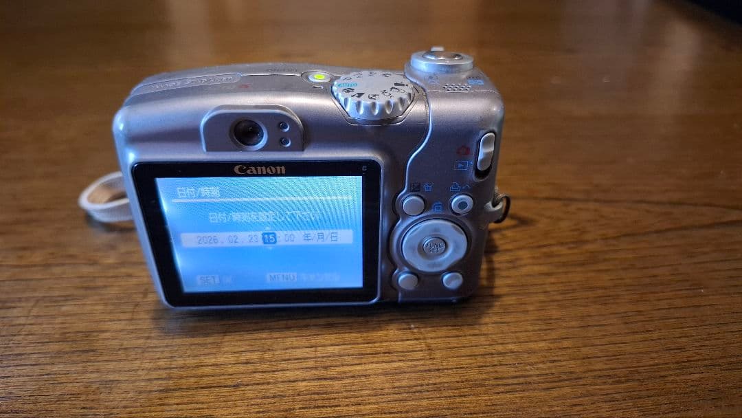 【動作確認済】Canon PowerShot A710 IS オールドコンデジ