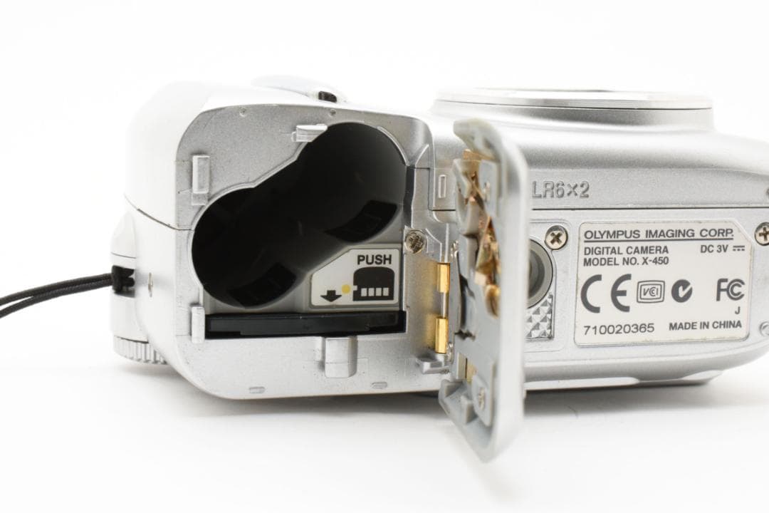 【美品】OLYMPUS CAMEDIA X-450 シルバー　動作確認済