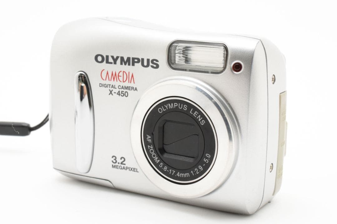 【美品】OLYMPUS CAMEDIA X-450 シルバー　動作確認済