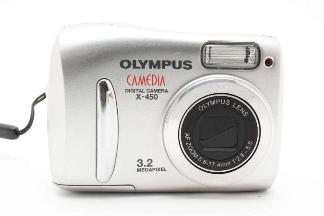 【美品】OLYMPUS CAMEDIA X-450 シルバー　動作確認済