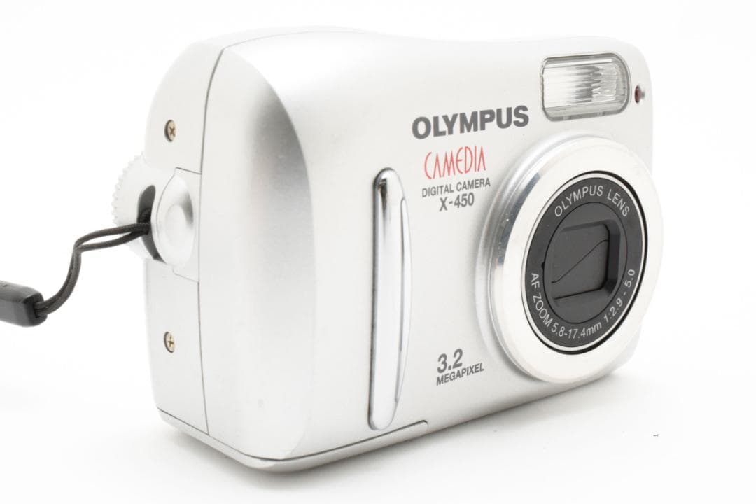 【美品】OLYMPUS CAMEDIA X-450 シルバー　動作確認済