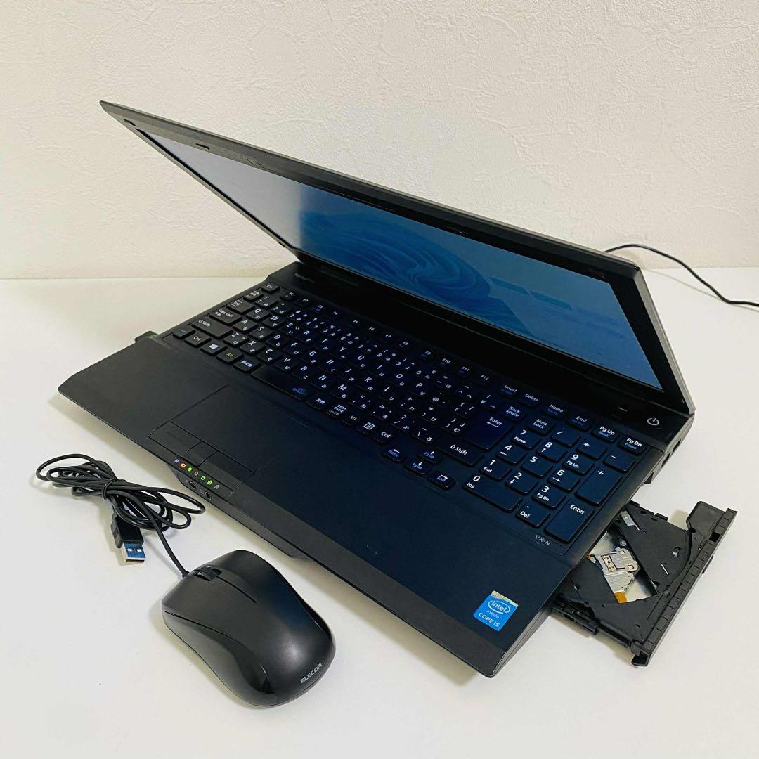 Y112 NECノートパソコン i5メモリ8G高速Windows11オフィス付き