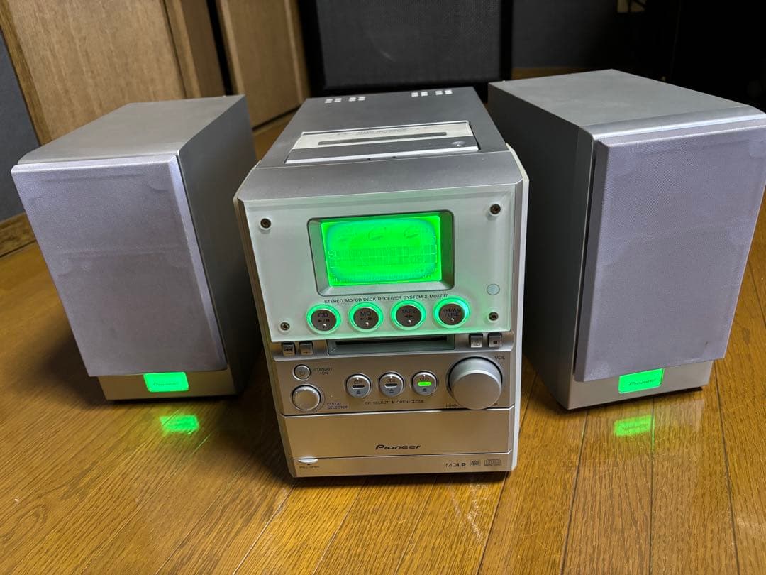 Pioneer X-MDX737 CD動作済み