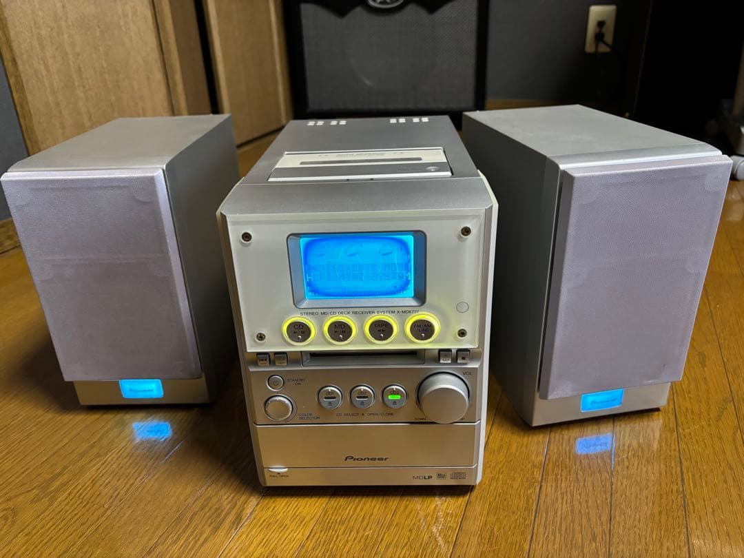 Pioneer X-MDX737 CD動作済み