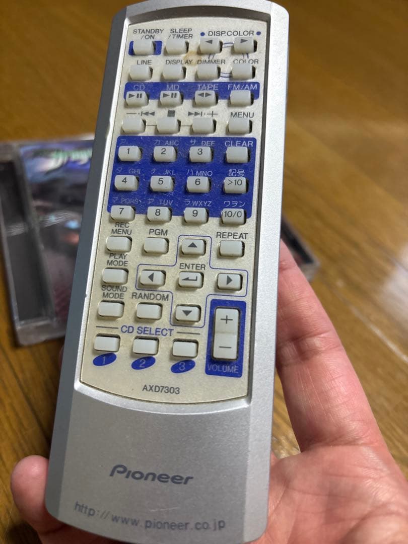 Pioneer X-MDX737 CD動作済み