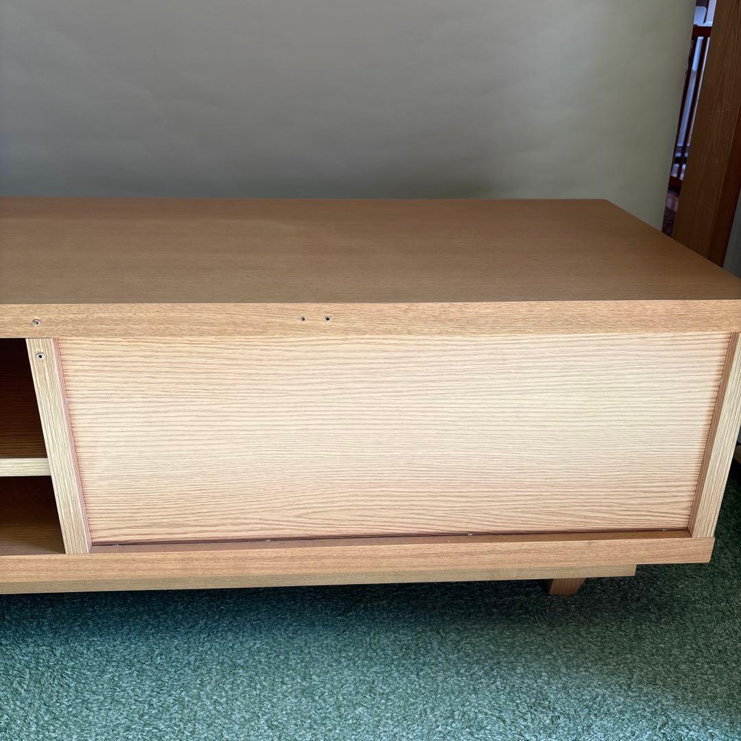 ニトリ TV台 ニクス120TV ガラス窓 ローボード