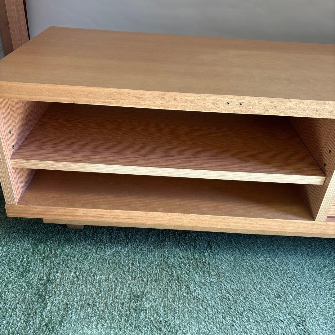 ニトリ TV台 ニクス120TV ガラス窓 ローボード