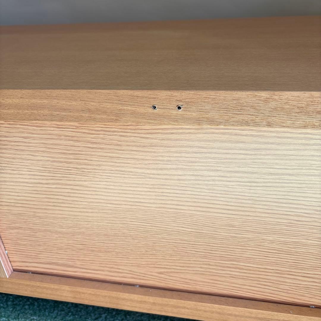 ニトリ TV台 ニクス120TV ガラス窓 ローボード