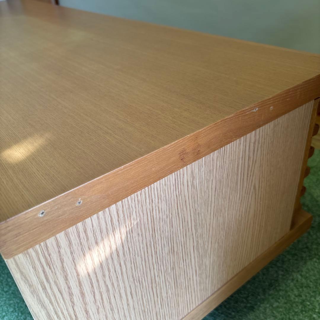 ニトリ TV台 ニクス120TV ガラス窓 ローボード