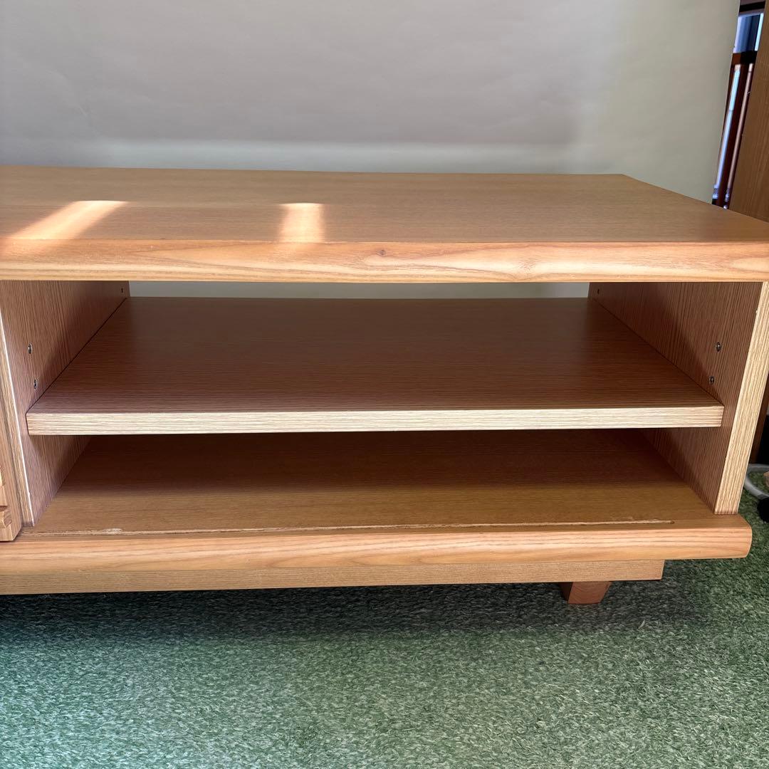 ニトリ TV台 ニクス120TV ガラス窓 ローボード