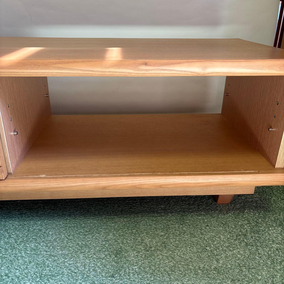 ニトリ TV台 ニクス120TV ガラス窓 ローボード