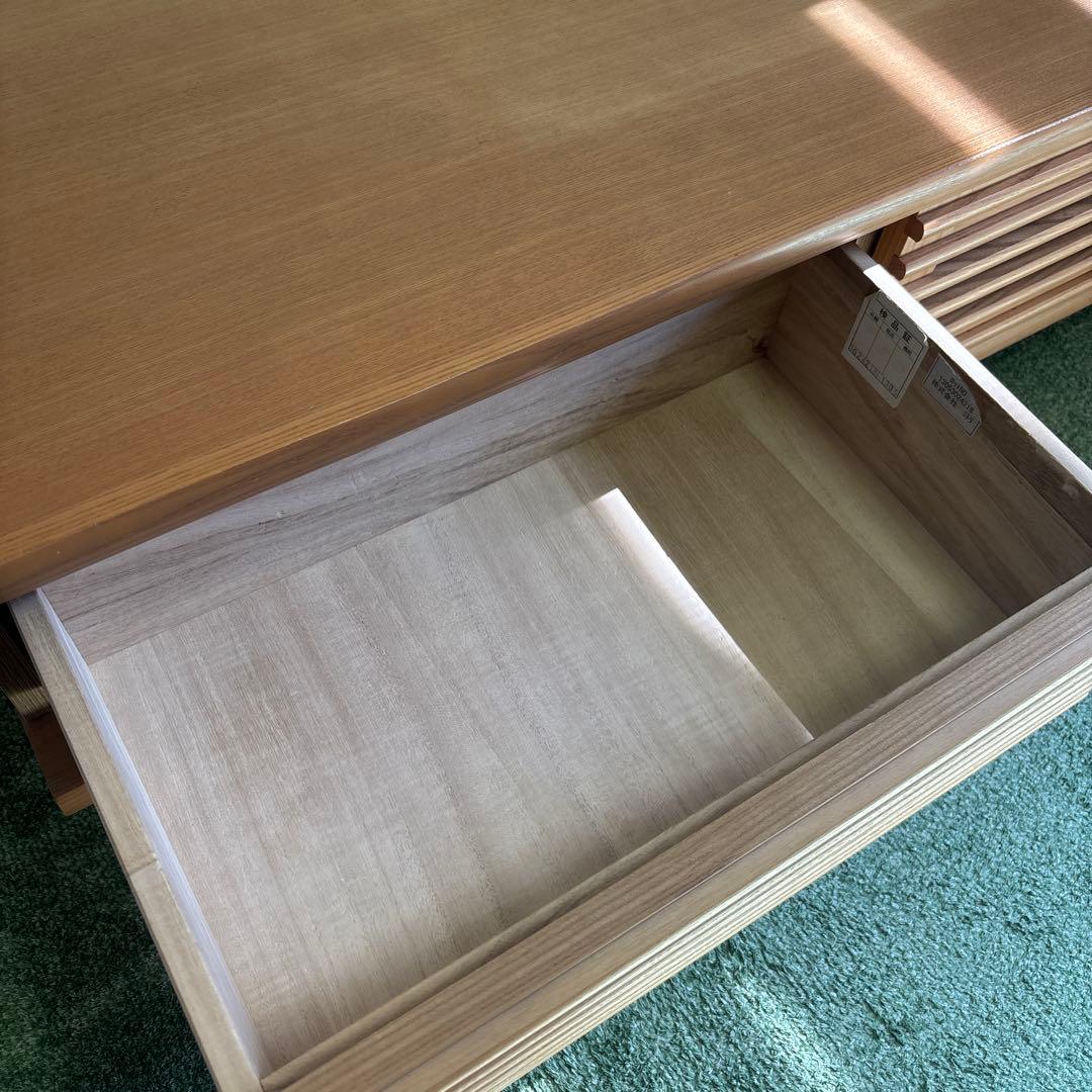 ニトリ TV台 ニクス120TV ガラス窓 ローボード