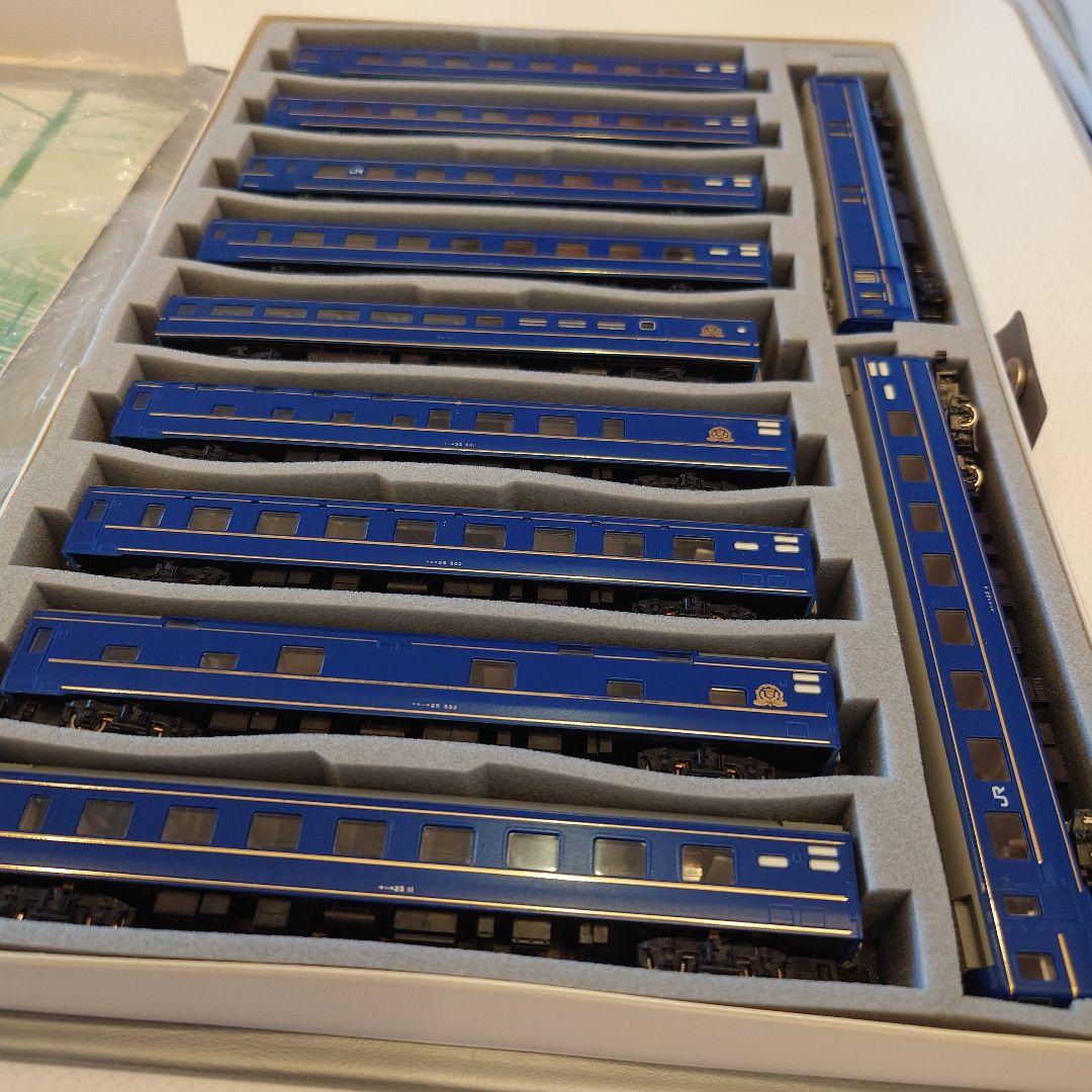 KATO 24系25形　北斗星 Nゲージ 客車セット　室内灯付き