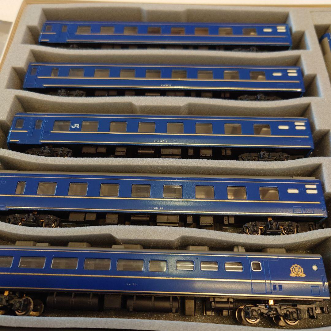 KATO 24系25形　北斗星 Nゲージ 客車セット　室内灯付き
