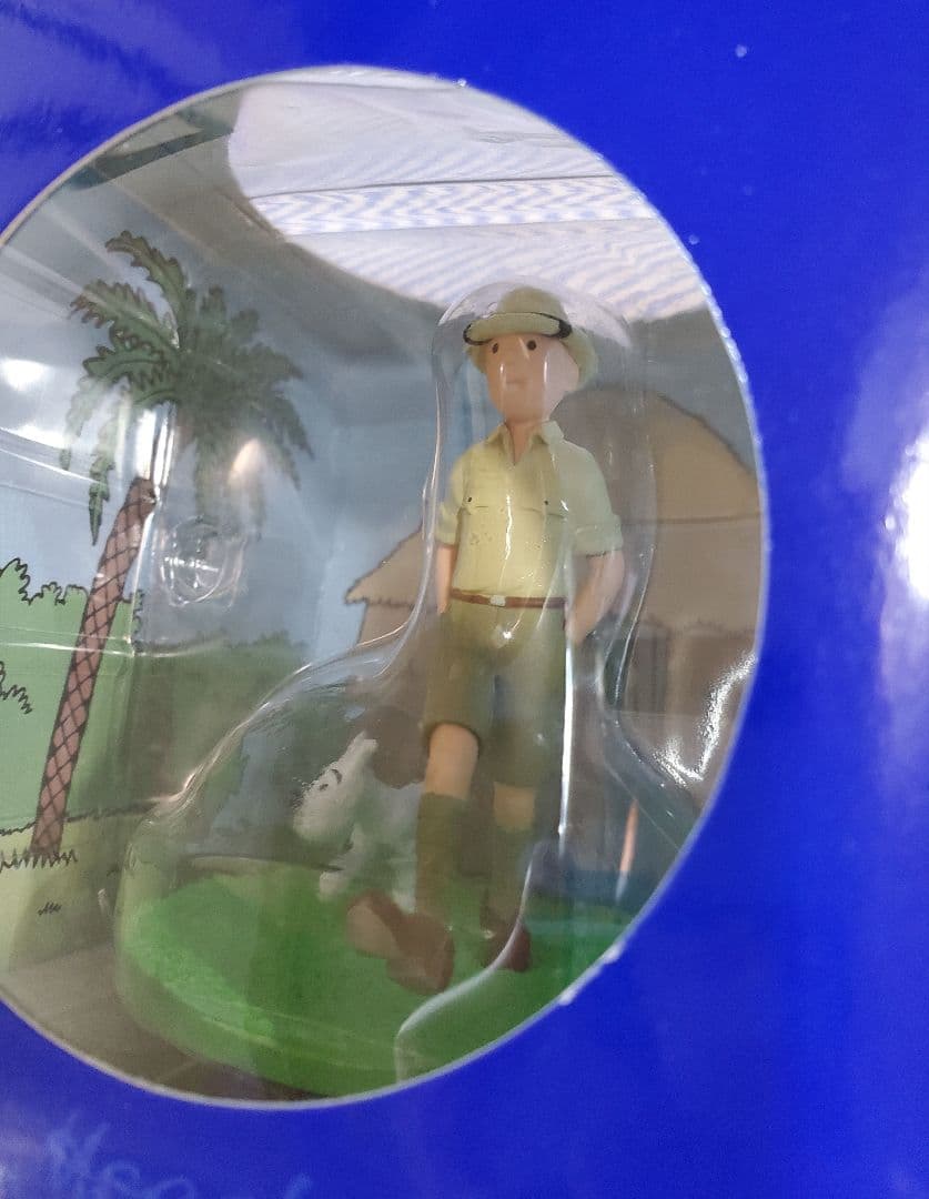 タンタンの冒険 TINTINフィギュ TINTIN　AU コンゴ　未開封　No1