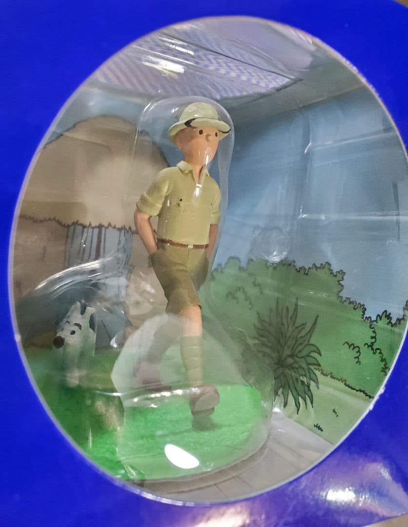 タンタンの冒険 TINTINフィギュ TINTIN　AU コンゴ　未開封　No1