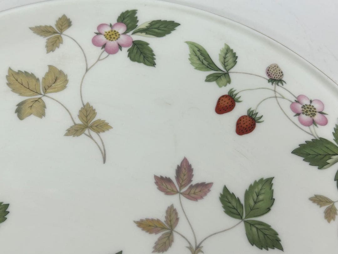  ウェッジウッド ワイルドストロベリー ガトー プレート